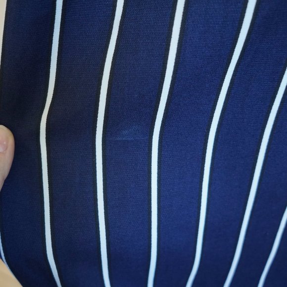 Bardot Layla Striped Jumpsuit Size US6/S in Navy - Picture 14 of 14